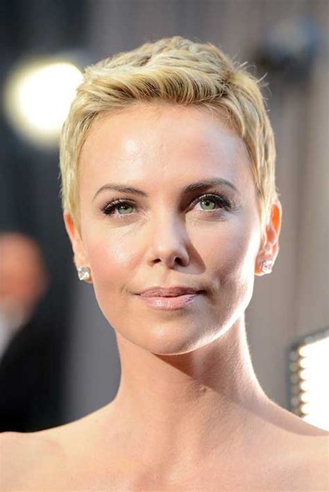 charlize theron pixie haircut.